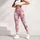 Pink White Floral Blossoms for Yoga Pilates and Everyday Wear for Women Leggings - 5