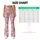 Pink White Floral Blossoms for Yoga Pilates and Everyday Wear for Women Leggings - 7