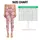 Pink White Floral Blossoms for Yoga Pilates and Everyday Wear for Women Leggings - 3