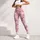 Pink White Floral Blossoms for Yoga Pilates and Everyday Wear for Women Leggings - 5
