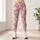 Pink White Floral Blossoms for Yoga Pilates and Everyday Wear for Women Leggings - 6