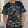 Skull Pirate Sailboat and Compass for Nautical Adventures and Coastal Weekends All-over Print Unisex T-shirt - 5