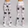 Playful Cat Faces for Yoga, Pilates, Errands, and Everyday Casual Style Leggings - 9