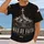 Mountain Faith Cross and Forest Scene for Outdoor Devotion and Everyday Casual Wear All-over Print Unisex T-shirt - 2