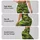 Olive And Lime Woodland Camo For Yoga Training, Running, And Outdoor Fitness For Women Leggings - 2