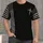 Faith Cross and Monochrome Flag for Outdoor Walks and Everyday Casual Wear All-over Print Unisex T-shirt - 4