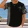 Faith Cross and Monochrome Flag for Outdoor Walks and Everyday Casual Wear All-over Print Unisex T-shirt - 2