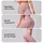 Blush Pink Ivory Botanical Sprigs for Yoga, Pilates and Everyday Activewear Leggings - 8