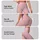 Blush Pink Ivory Botanical Sprigs for Yoga, Pilates and Everyday Activewear Leggings - 2