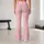 Blush Pink Ivory Botanical Sprigs for Yoga, Pilates and Everyday Activewear Leggings - 10