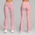 Blush Pink Ivory Botanical Sprigs for Yoga, Pilates and Everyday Activewear Leggings - 9