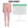 Blush Pink Ivory Botanical Sprigs for Yoga, Pilates and Everyday Activewear Leggings - 3