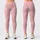 Blush Pink Ivory Botanical Sprigs for Yoga, Pilates and Everyday Activewear Leggings - 1