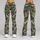 Olive Woodland Camo for Yoga, Pilates, Gym Training and Everyday Activewear Outings Leggings - 9