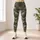 Olive Woodland Camo for Yoga, Pilates, Gym Training and Everyday Activewear Outings Leggings - 4