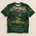 Mountain Golf Course Cross at Sunrise for Faith-Focused Fairway Days on the Green All-over Print Unisex T-shirt - 1