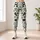 Neon Lime Lips, Stars And Crowns For Yoga, Pilates, Studio Style And Weekend Wear Leggings - 4
