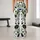 Neon Lime Lips, Stars And Crowns For Yoga, Pilates, Studio Style And Weekend Wear Leggings - 10