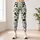 Neon Lime Lips, Stars And Crowns For Yoga, Pilates, Studio Style And Weekend Wear Leggings - 6