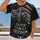 Faith Cross and American Flag Mountain Scene for Patriotic Everyday Wear All-over Print Unisex T-shirt - 2