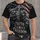 Faith Cross and American Flag Mountain Scene for Patriotic Everyday Wear All-over Print Unisex T-shirt - 4