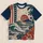 Ocean Waves Hibiscus Flowers Tropical Sunset Waves And Palm Trees For Relaxed Coastal Summer All-over Print Unisex T-shirt - 1