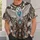 Snowy Owl Beadwork for Winter Travel and Bohemian Everyday Style for Women Outdoors All-over Print Unisex T-shirt - 5