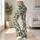 Olive Daisy And Leaf Motif For Yoga, Pilates And Everyday Wear Leggings - 12