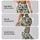 Olive Daisy And Leaf Motif For Yoga, Pilates And Everyday Wear Leggings - 8