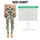 Olive Daisy And Leaf Motif For Yoga, Pilates And Everyday Wear Leggings - 1