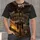 Bald Eagle Cross and Sunset Homestead Tribute for Veterans and Retired Service Members All-over Print Unisex T-shirt - 1