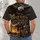 Bald Eagle Cross and Sunset Homestead Tribute for Veterans and Retired Service Members All-over Print Unisex T-shirt - 6