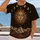Celestial Sun Moon and Mountain Range for Relaxed Stargazing Evenings and Nature Lovers All-over Print Unisex T-shirt - 2