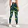 Teal Woodland Camo for Yoga, Pilates and Everyday Outdoor Adventures Leggings - 5
