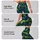 Teal Woodland Camo for Yoga, Pilates and Everyday Outdoor Adventures Leggings - 2
