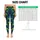 Teal Woodland Camo for Yoga, Pilates and Everyday Outdoor Adventures Leggings - 1