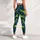 Teal Woodland Camo for Yoga, Pilates and Everyday Outdoor Adventures Leggings - 5