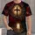 Crown of Thorns Cross and Resurrection Tomb for Easter Worship and Church Faith Gifts All-over Print Unisex T-shirt - 1