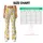 Golden Yellow Stars on Ivory for Yoga, Pilates and Everyday Studio-to-Street Style Leggings - 7