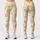 Golden Yellow Stars on Ivory for Yoga, Pilates and Everyday Studio-to-Street Style Leggings - 3