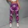 Purple Pink Camouflage Activewear For Yoga Pilates And Everyday Adventures Leggings - 5