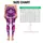 Purple Pink Camouflage Activewear For Yoga Pilates And Everyday Adventures Leggings - 1