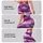 Purple Pink Camouflage Activewear For Yoga Pilates And Everyday Adventures Leggings - 2