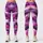 Purple Pink Camouflage Activewear For Yoga Pilates And Everyday Adventures Leggings - 3