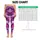 Purple Pink Camouflage Activewear For Yoga Pilates And Everyday Adventures Leggings - 3