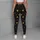 Golden Star Motifs for Yoga, Pilates, and Everyday City Errands for Active Days Leggings - 5