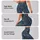 Golden Stars Beneath a Midnight Sky for Yoga, Pilates and Everyday Active Living Leggings - 2