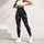 Navy Gold Hearts and Stars for Yoga, Pilates, and Everyday Casual Wear for Women Leggings - 5