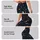 Navy Gold Hearts and Stars for Yoga, Pilates, and Everyday Casual Wear for Women Leggings - 8