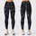 Navy Gold Hearts and Stars for Yoga, Pilates, and Everyday Casual Wear for Women Leggings - 1